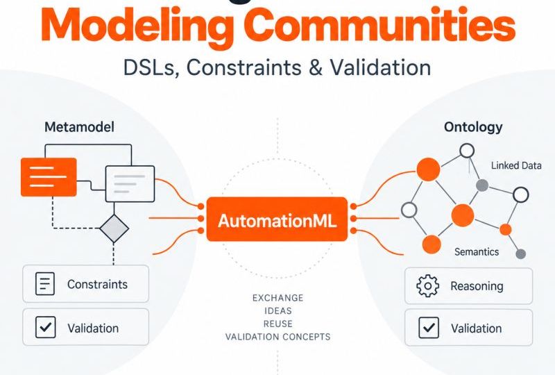AutomationML between metamodel and ontology: DSLs, constraints and validation